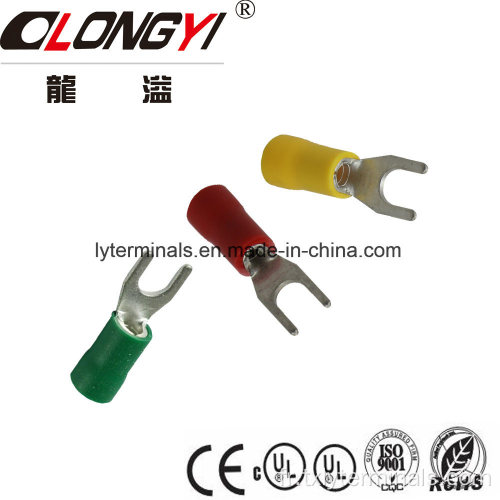 Longyi Nylon Femelle Spade Connecteur Isulaté Terminal